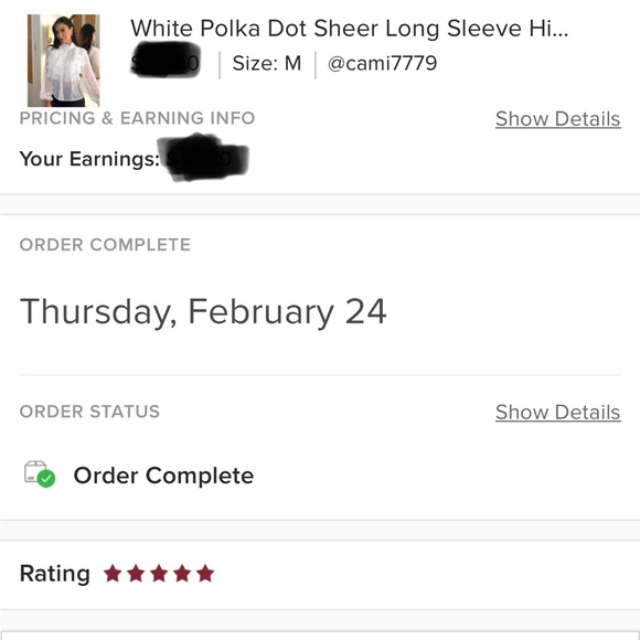 White Polka Dot Long Sleeve High Neck Ruffle Blouse Top - Picture 3 of 15